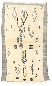 Berber Moroccan - Beni Ourain Rug 142X240 Authentic
 Modern Handknotted Beige/Light Grey (Wool, Morocco)