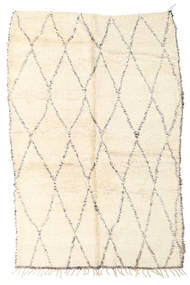 Berber Moroccan - Beni Ourain Rug 188X280 Authentic
 Modern Handknotted Beige/Light Pink (Wool, Morocco)