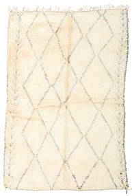 Berber Moroccan - Beni Ourain Rug 190X287 Authentic
 Modern Handknotted Beige (Wool, Morocco)