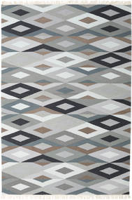 Zimba - Harmaa Matto 200X300 Moderni Käsinkudottu Vaaleanharmaa/Valkoinen/Creme (Villa, Persia/Iran)