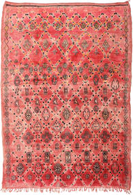 Berber Moroccan - Mid Atlas Teppich
 210X300 Echter Moderner Handgeknüpfter Rost/Rot/Hellrosa (Wolle, Marokko)