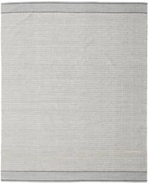 Norma - Czarny Dywan 250X300 Nowoczesny Tkany Ręcznie Jasnoszary Duży (Bawełna, Indie)