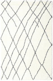 Shaggy Tangier - Blanc/Gris Foncé Tapis 240X340 Moderne Beige/Gris Clair ( Turquie)