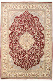 Tabriz Royal Matto 186X277 Itämainen Käsinsolmittu Vaaleanruskea/Beige ( Pakistan)