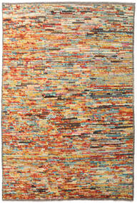 Barchi/Moroccan Berber - Afganistan Dywan 200X300 Nowoczesny Tkany Ręcznie Ciemnobeżowy/Ciemnoczerwony (Wełna, Afganistan)