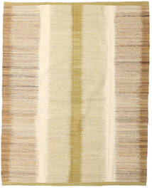 Kelim Moderni Matto 186X234 Moderni Käsinkudottu Beige/Tummanbeige (Villa, Afganistan)