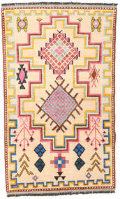 Barchi/Moroccan Berber - Afganistan Teppich
 115X191 Echter Moderner Handgeknüpfter Beige/Dunkel Beige (Wolle, Afghanistan)