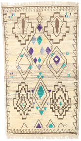 Barchi/Moroccan Berber - Afganistan Teppich
 112X193 Echter Moderner Handgeknüpfter Beige/Dunkel Beige (Wolle, Afghanistan)