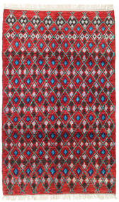 Barchi/Moroccan Berber - Afganistan Alfombra 113X188 Moderna Hecha A Mano Roja/Rojo Oscuro (Lana, Afganistán)