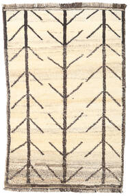 Barchi/Moroccan Berber - Afganistan Covor 92X140 Modern Lucrat Manual Bej/Bej Închis (Lână, Afganistan)