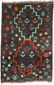 Barchi/Moroccan Berber - Afganistan Dywan 198X303 Nowoczesny Tkany Ręcznie Czarny/Ciemnoszary (Wełna, Afganistan)