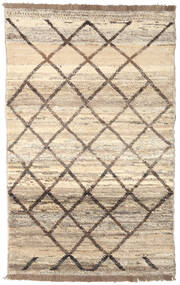 Barchi/Moroccan Berber - Afganistan Tappeto 118X191 Moderno Fatto A Mano Beige/Grigio Chiaro (Lana, Afghanistan)
