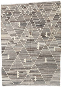 Kilim Ariana Rug 177X243 Authentic
 Modern Handwoven Light Grey/Dark Grey (Wool, Afghanistan)