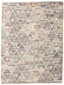 Kilim Ariana Rug 182X252 Authentic
 Modern Handwoven Light Grey/Beige (Wool, Afghanistan)