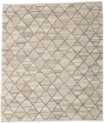 Kilim Ariana Dywan 254X295 Nowoczesny Tkany Ręcznie Jasnoszary Duży (Wełna, Afganistan)