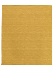 Kilim Loom - Yellow Rug 250X300 Authentic
 Modern Handwoven Light Brown/Yellow Large (Wool, India)