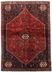 Abadeh Χαλι 124X176 Ανατολής Χειροποιητο Σκούρο Κόκκινο/Σκούρο Καφέ (Μαλλί, Περσικά/Ιρανικά)