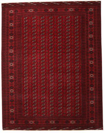 Turkaman Patina Alfombra 305X390 Oriental Hecha A Mano Rojo Oscuro/Marrón Oscuro Grande (Lana, Persia/Irán)