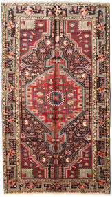 Toiserkan Tapete 158X275 Oriental Feito A Mão Vermelho Escuro/Castanho Escuro (Lã, Pérsia/Irão)