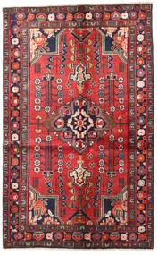 Jozan Tapete 125X205 Oriental Feito A Mão Porpora Escuro/Vermelho Escuro (Lã, Pérsia/Irão)
