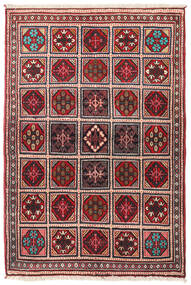 Joshaghan Tapete 105X155 Oriental Feito A Mão Bege/Vermelho Escuro (Lã, Pérsia/Irão)