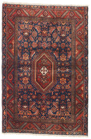 Gholtogh Teppich 103X149 Echter Orientalischer Handgeknüpfter Dunkelrot/Dunkelgrau (Wolle, Persien/Iran)