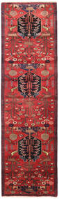 Saveh Tapete 85X294 Oriental Feito A Mão Tapete Passadeira Vermelho Escuro/Castanho Alaranjado/Castanho Escuro (Lã, Pérsia/Irão)