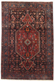 Gholtogh Teppich 107X160 Echter Orientalischer Handgeknüpfter Dunkelrot/Schwartz (Wolle, Persien/Iran)