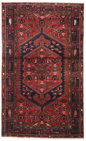 Zanjan Tapete 120X195 Oriental Feito A Mão Vermelho Escuro/Castanho Escuro (Lã, Pérsia/Irão)