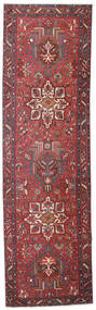 Heriz Patina Teppe 98X339 Ekte Orientalsk Håndknyttet Teppeløpere Mørk Rød/Mørk Brun (Ull, Persia/Iran)