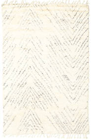 Barchi/Moroccan Berber - Индо Ковер 154X240 Современный Ковры Ручной Работы Бежевый/Белый/Кремовый (Шерсть, Индия)