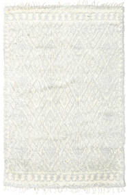 Barchi/Moroccan Berber - Индо Ковер 156X241 Современный Ковры Ручной Работы Бежевый/Белый/Кремовый (Шерсть, Индия)