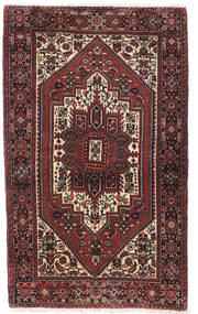 Gholtogh Teppich 77X127 Echter Orientalischer Handgeknüpfter Dunkelrot/Schwartz (Wolle, Persien/Iran)