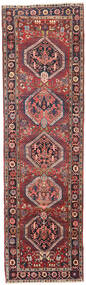 Heriz Patina Teppe 95X328 Ekte Orientalsk Håndknyttet Teppeløpere Mørk Brun/Mørk Rød (Ull, Persia/Iran)