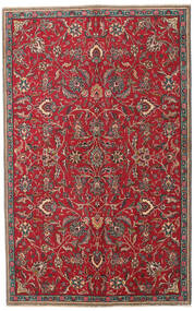 タブリーズ パティナ 絨毯 147X237 オリエンタル 手織り 赤/深紅色の/濃いグレー (ウール, ペルシャ/イラン)