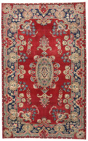 ケルマン パティナ 絨毯 154X250 オリエンタル 手織り 深紅色の/黒 (ウール, ペルシャ/イラン)