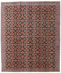 Ardebil Patina Teppe 190X225 Ekte Orientalsk Håndknyttet Mørk Grå/Mørk Rød (Ull, Persia/Iran)