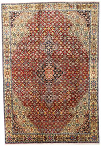 Zanjan Tapete 207X306 Oriental Feito A Mão Castanho Escuro/Vermelho Escuro (Lã, Pérsia/Irão)