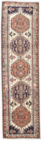Yazd Tappeto 80X295 Orientale Fatto A Mano Alfombra Pasillo Beige/Grigio Scuro (Lana, Persia/Iran)