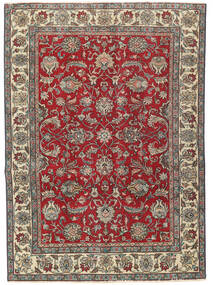 タブリーズ パティナ 絨毯 135X185 オリエンタル 手織り 薄い灰色/濃いグレー (ウール, ペルシャ/イラン)