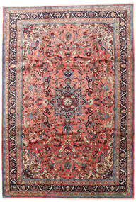 Mehraban Tapete 210X307 Oriental Feito A Mão Porpora Escuro/Vermelho Escuro (Lã, Pérsia/Irão)