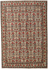 Ardabil Patina Alfombra 273X395 Oriental Hecha A Mano Gris Oscuro/Marrón Claro Grande (Lana, Persia/Irán)