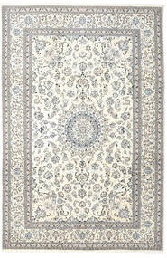 Nain Alfombra 242X365 Oriental Hecha A Mano Beige/Gris Claro (Lana, Persia/Irán)