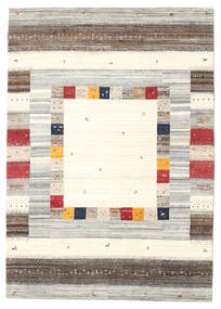 Gabbeh Loribaft Matto 165X235 Moderni Käsinsolmittu Beige/Vaaleanharmaa (Villa, Intia)