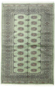 Pakisztáni Bokhara 3Ply Szőnyeg 137X210 Keleti Csomózású Pasztellzöld/Sötétszürke/Világosszürke (Gyapjú, Pakisztán
)