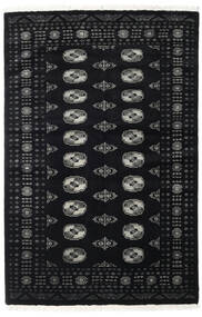 Pakisztáni Bokhara 2Ply Szőnyeg 138X210 Keleti Csomózású Fekete/Sötétszürke (Gyapjú, Pakisztán
)