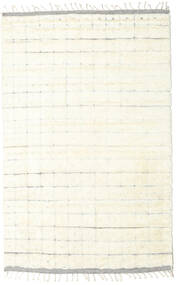 Barchi/Moroccan Berber - Indo Tapis 160X242 Moderne Fait Main Beige/Blanc/Crème (Laine, Inde)