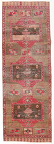 Colored Vintage - Persien/Iran Rug 99X290 Authentic Modern Handknotted Hallway Runner Dark Red/Brown (Wool, Persia/Iran)