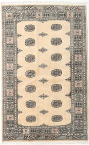 Pakisztáni Bokhara 2Ply Szőnyeg 125X197 Keleti Csomózású Bézs/Világosszürke (Gyapjú, Pakisztán
)