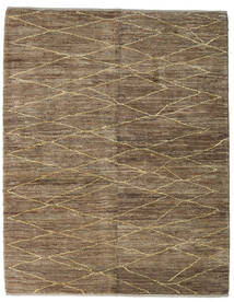 Loribaft Persa Tapete 152X192 Moderno Feito A Mão Castanho Claro/Castanho/Cinzento Claro (Lã, Pérsia/Irão)